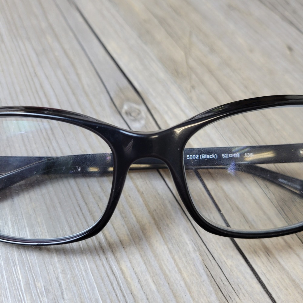 Coach Eyeglass Frames HC 6097 Women 5002 Black Full Rim 52-18-135 - Picture 10 of 13